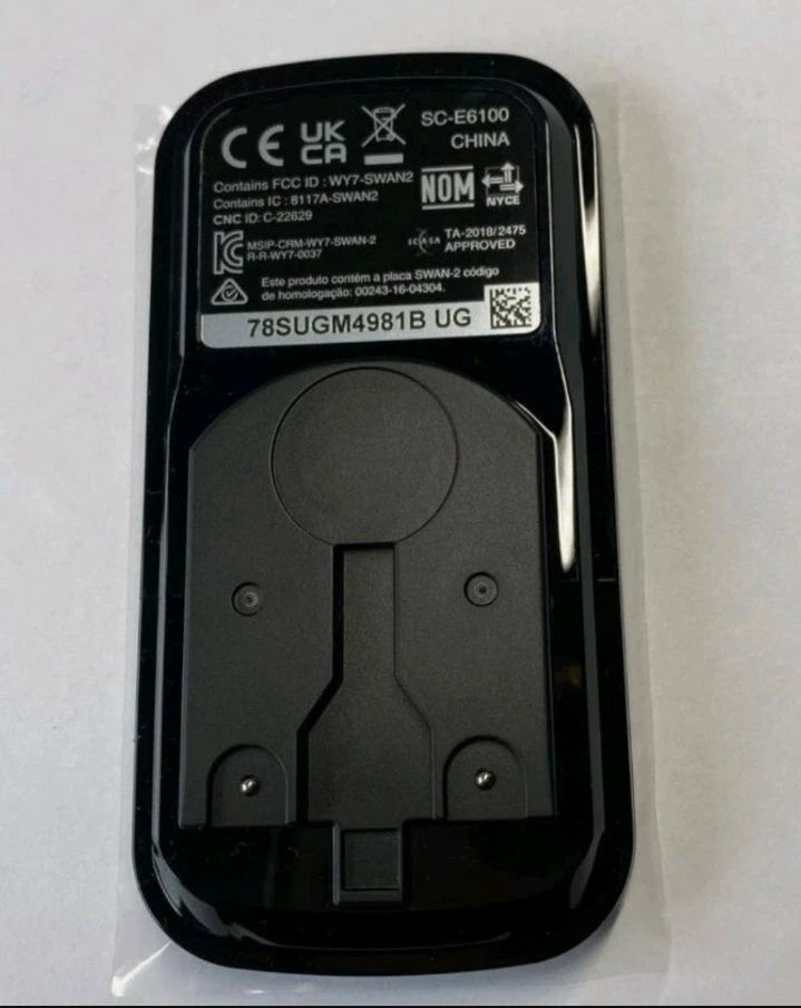 Original Shimano STEPS E6100 Drahtlos-Fahrradcomputer -(SC-E6100) mit Halterung